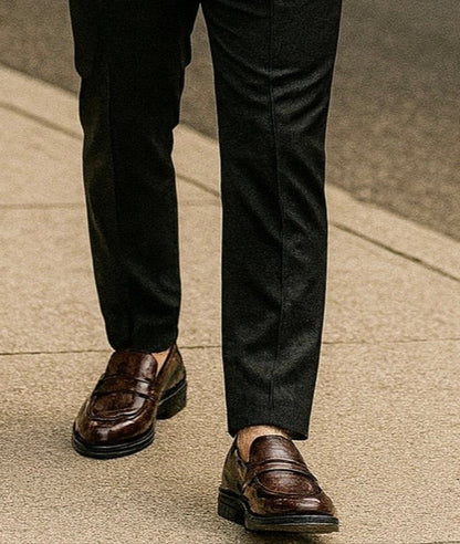 Levoro™ Classic Loafers – Refined Comfort & Timeless Elegance