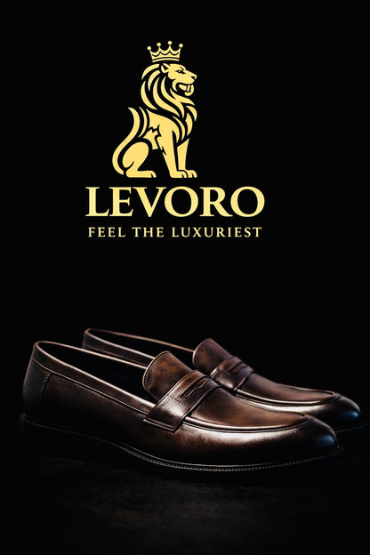 Levoro™ Classic Loafers – Refined Comfort & Timeless Elegance