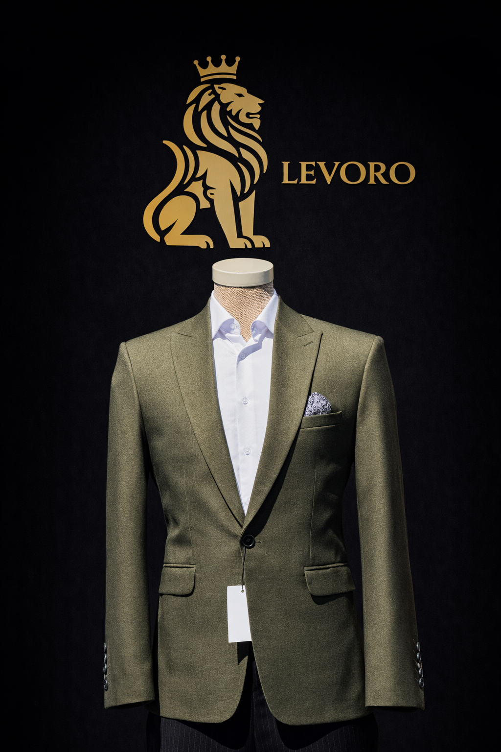 Levoro™ Slim-Fit Blazer – Turkish Made Elegance