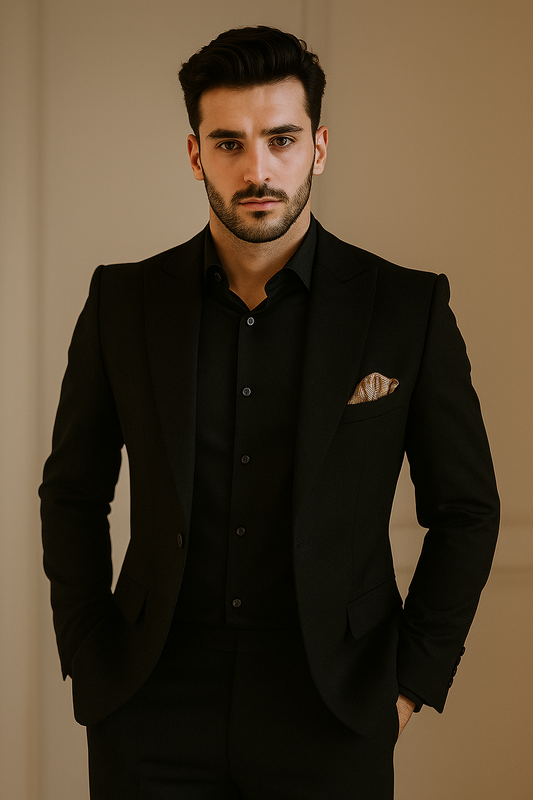 Levoro™ Slim-Fit Blazer – Turkish Made Elegance