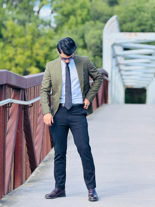 Levoro™ Slim-Fit Blazer – Turkish Made Elegance