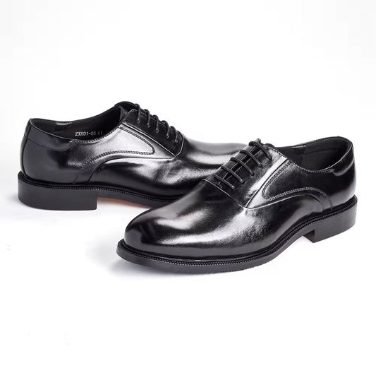 Levoro™ Classic Oxford Dress Shoes – Premium Handcrafted Elegance